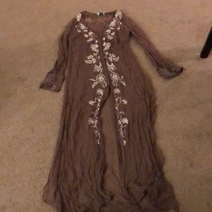 Free people sheer top